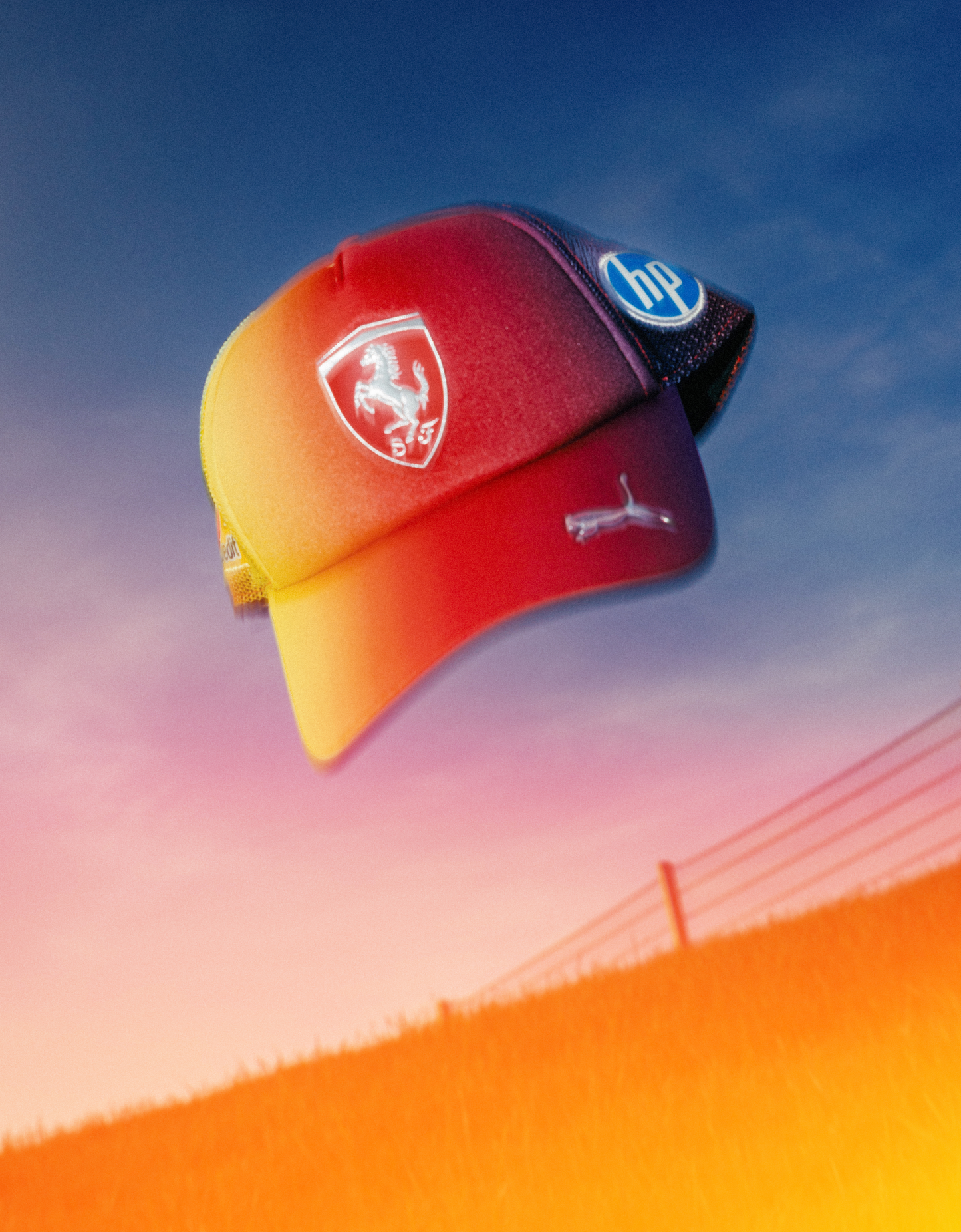 Gorra Ferrari Hamilton Silverstone 2025