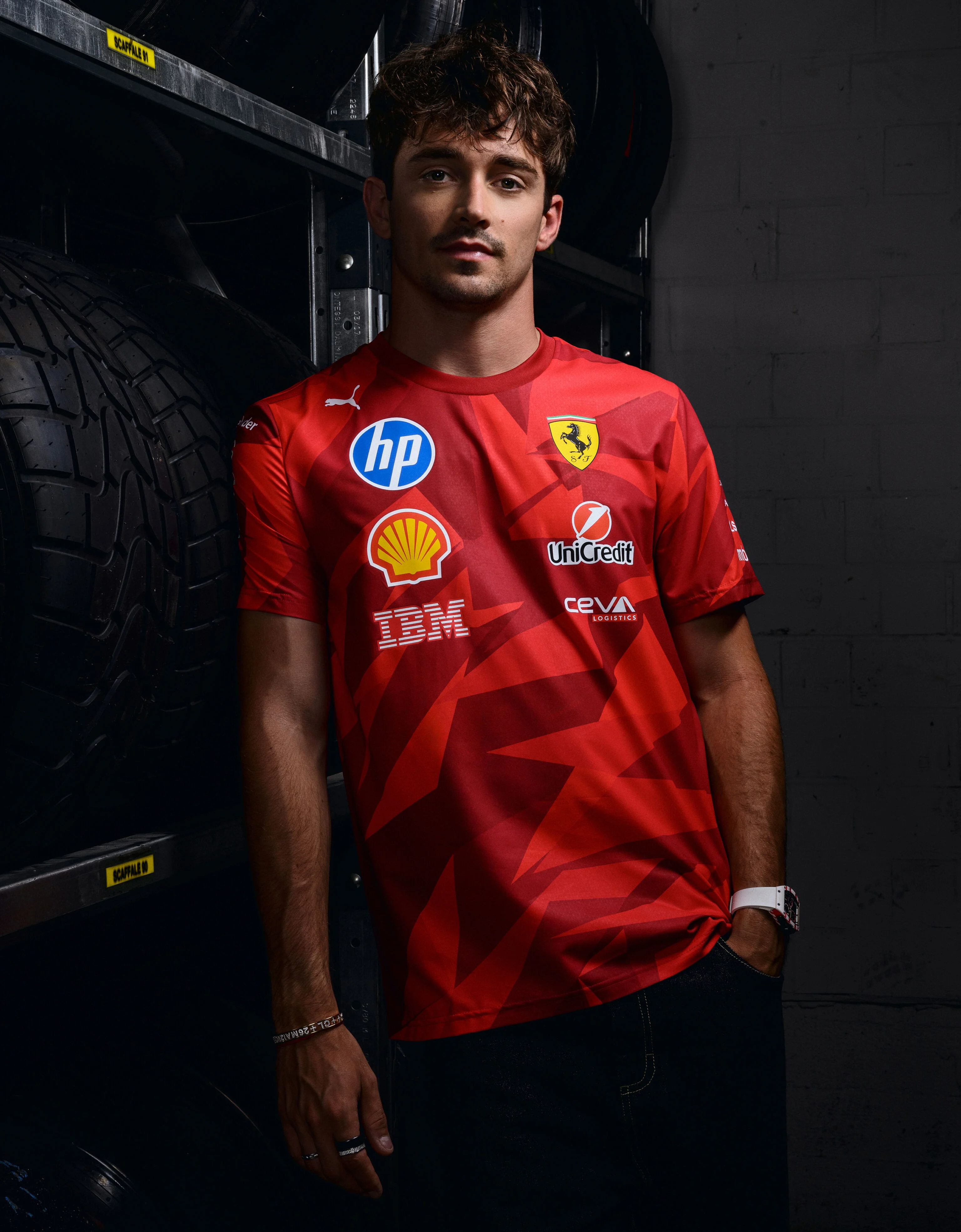 Playera Ferrari Las Vegas 2025