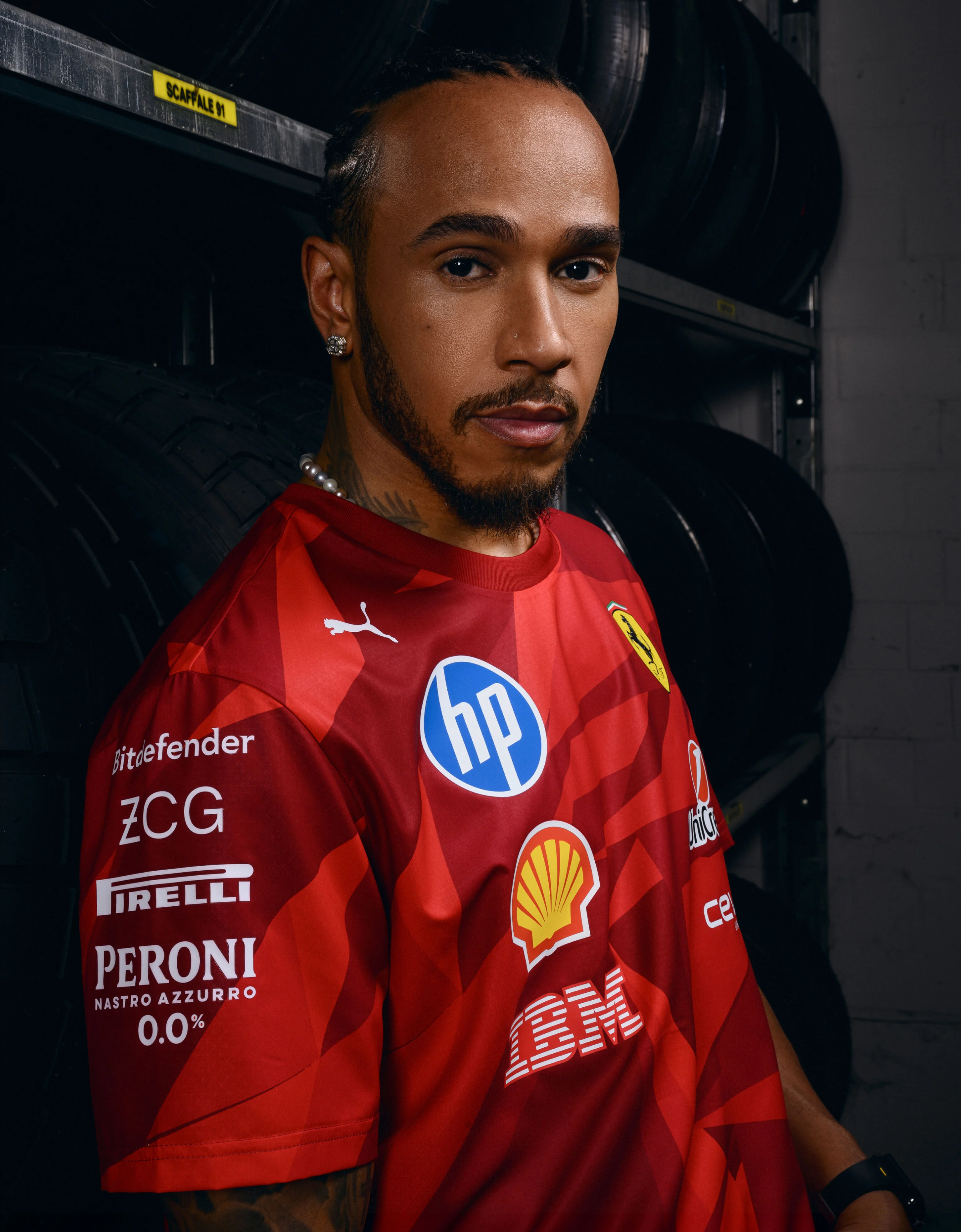 Playera Ferrari Las Vegas 2025