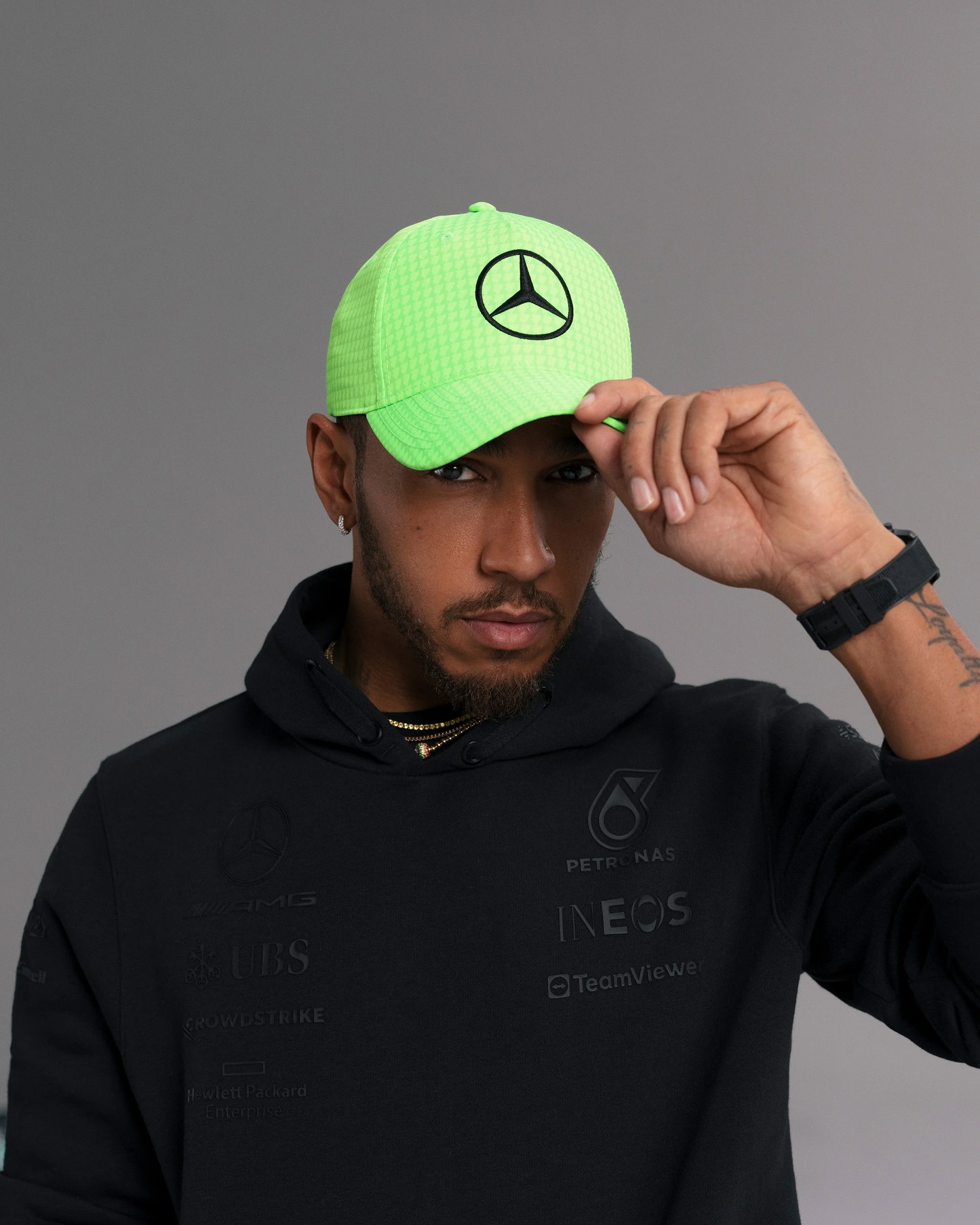 Gorra Lewis Hamilton Mercedes