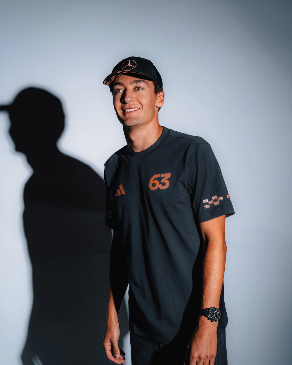 Gorra Mercedes George Rusell Las Vegas