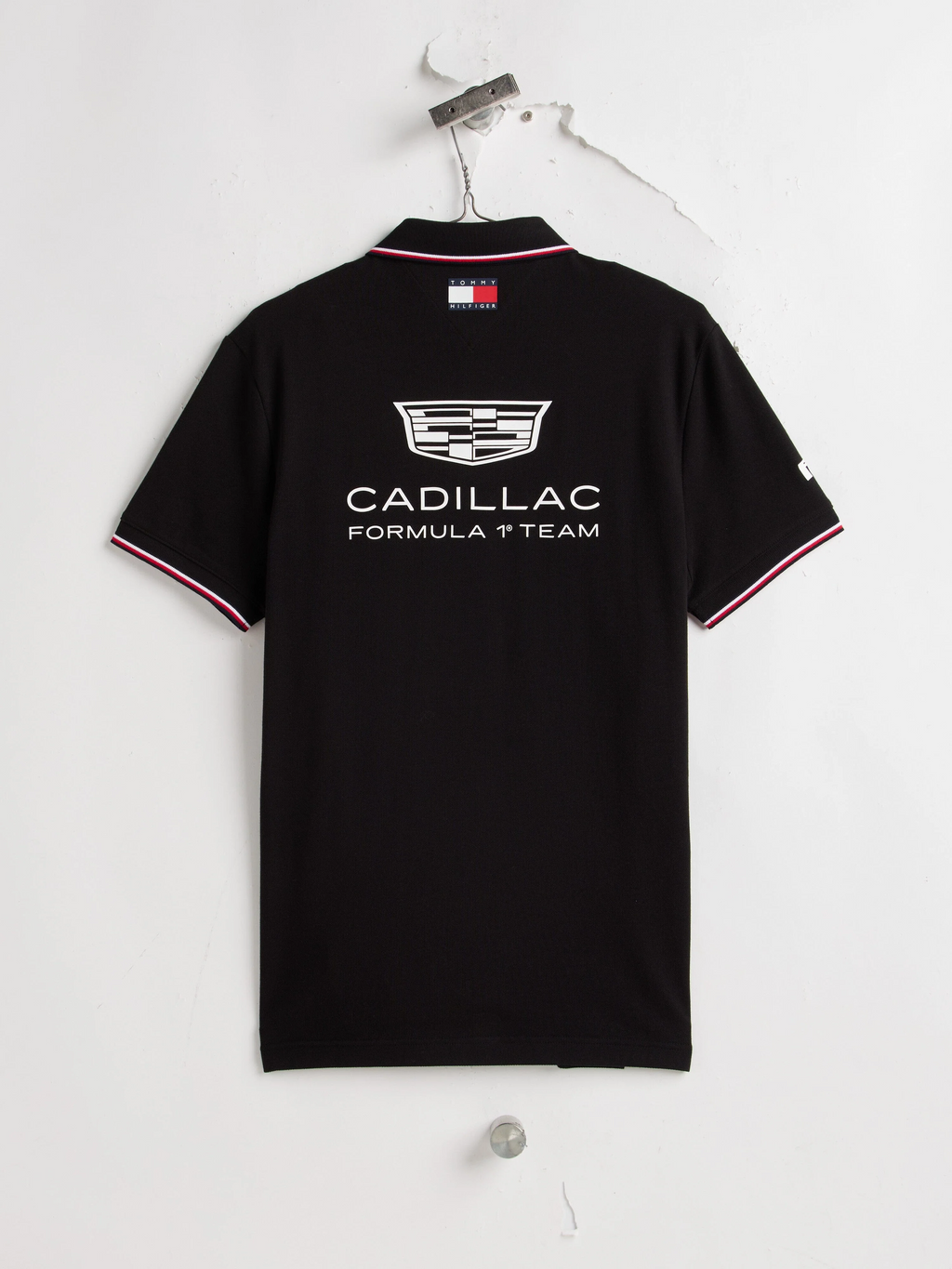 Polo del equipo Cadillac F1 Racing 2026 Negro