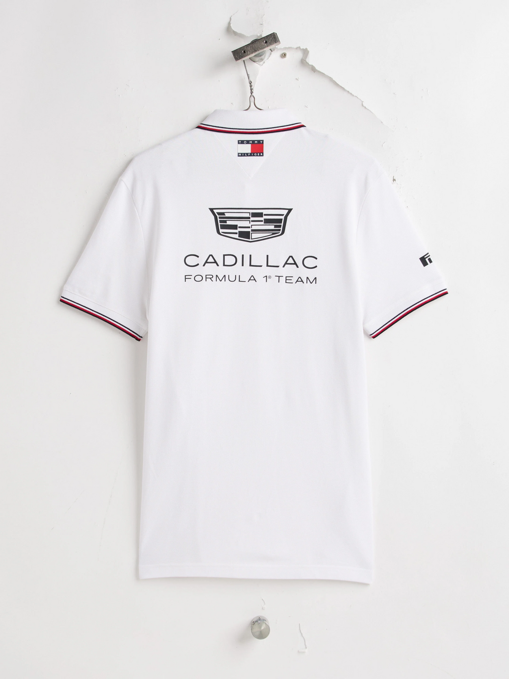 Polo del equipo Cadillac F1 Racing 2026 Blanco