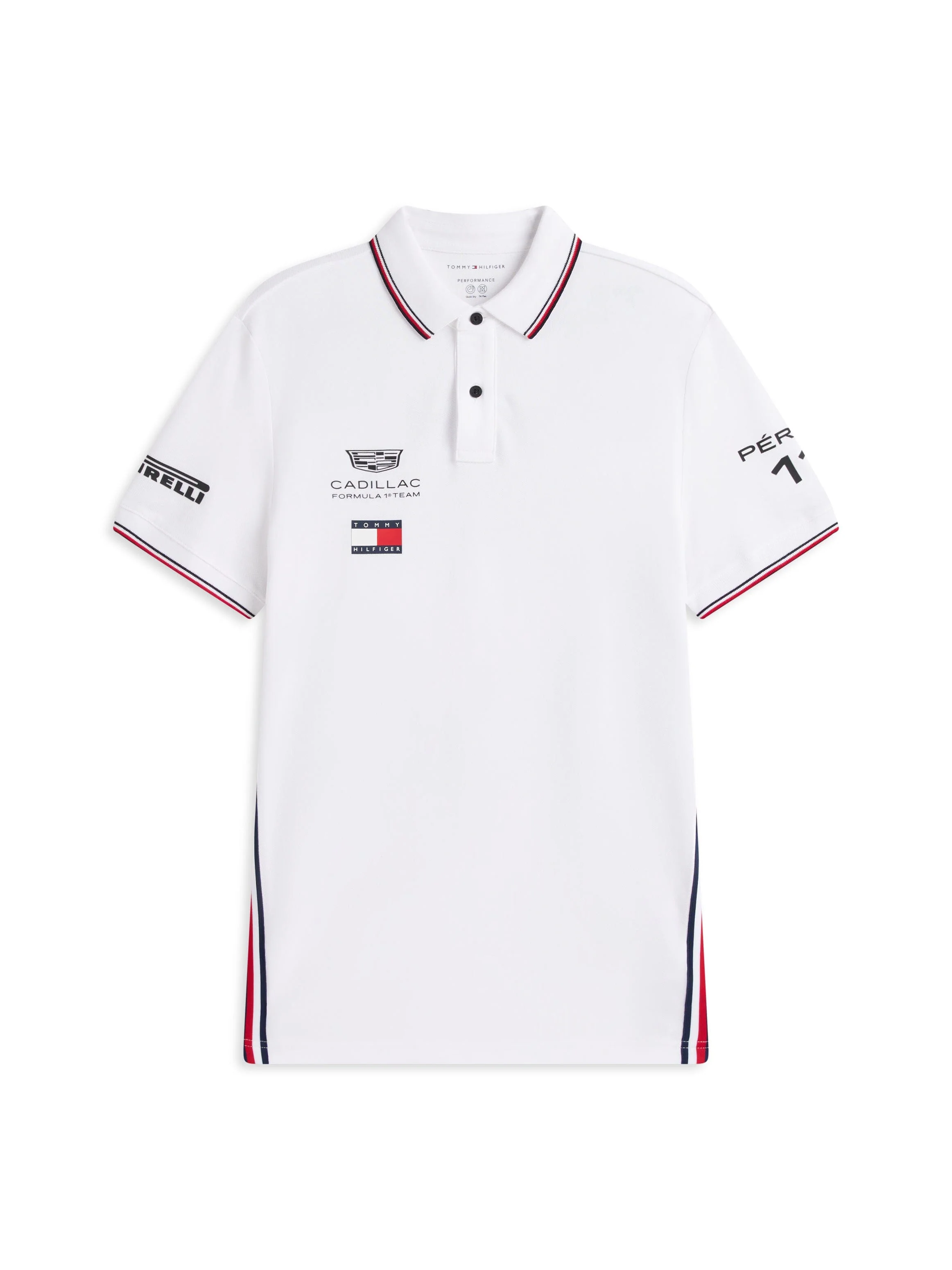 Polo Checo Pérez Cadillac F1 Oficial 2026 Blanco
