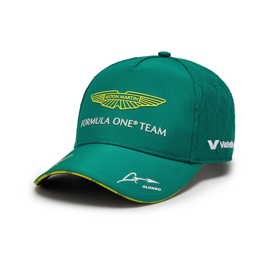 Gorra Alonso Aston Martin Verde 2024