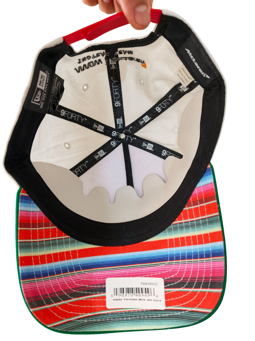 Gorra Mclaren Indy Car Pato o.ward Edición Mexico