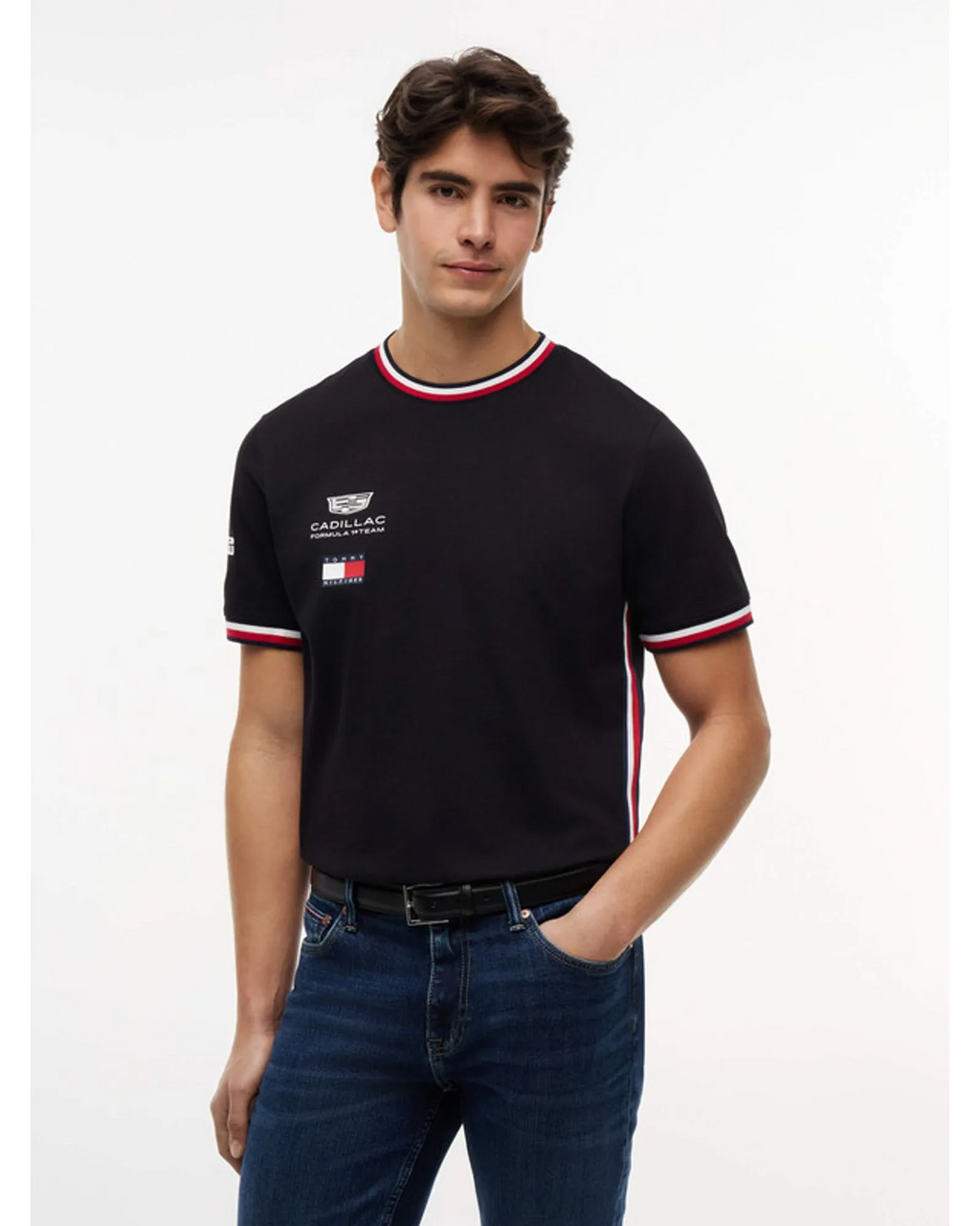Playera Cadillac F1 Oficial 2026 Negro