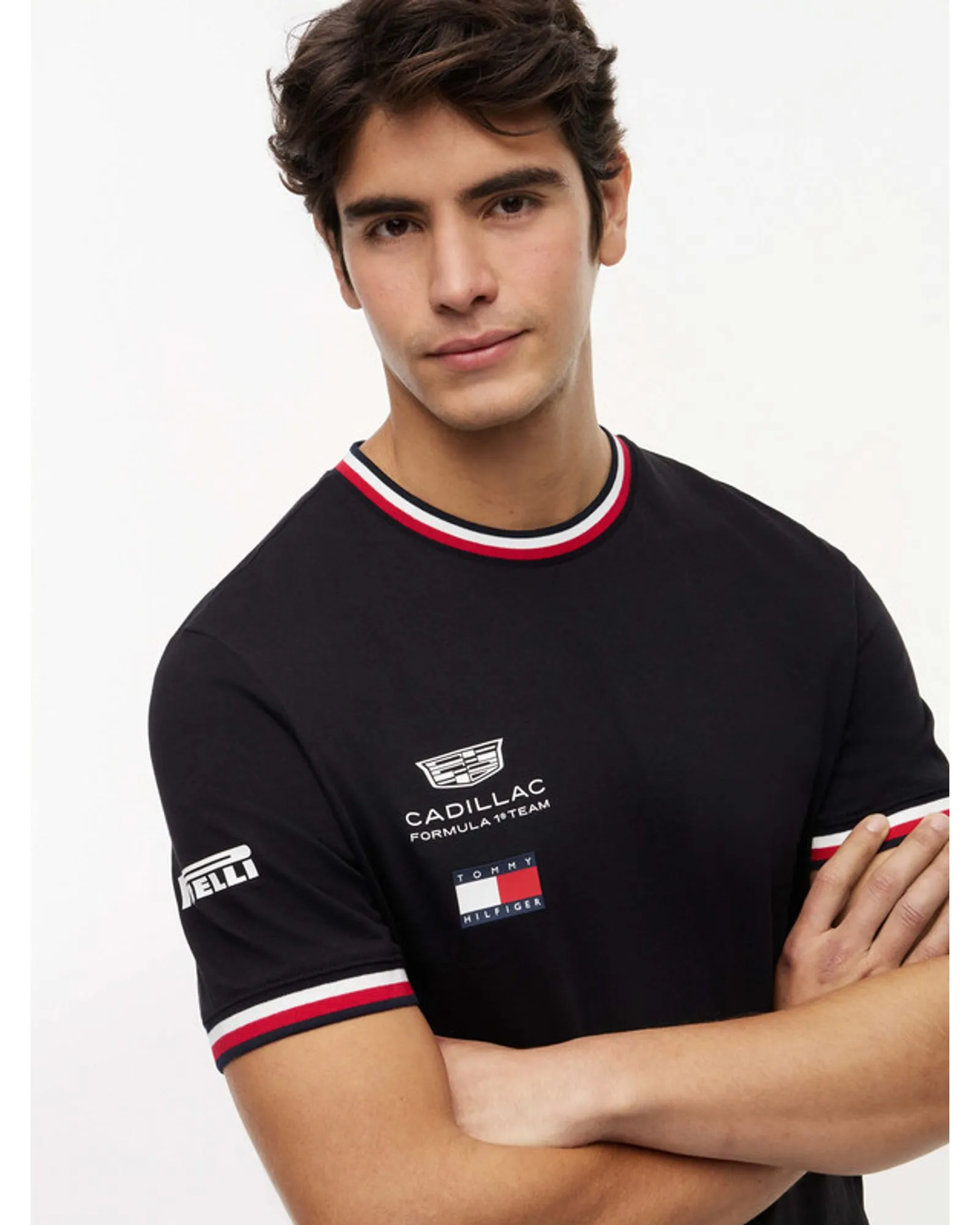 Playera Cadillac F1 Oficial 2026 Negro