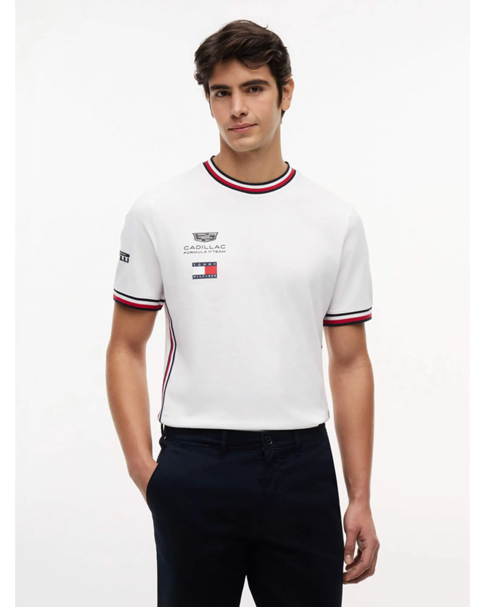 Playera Cadillac F1 Oficial 2026 Blanco