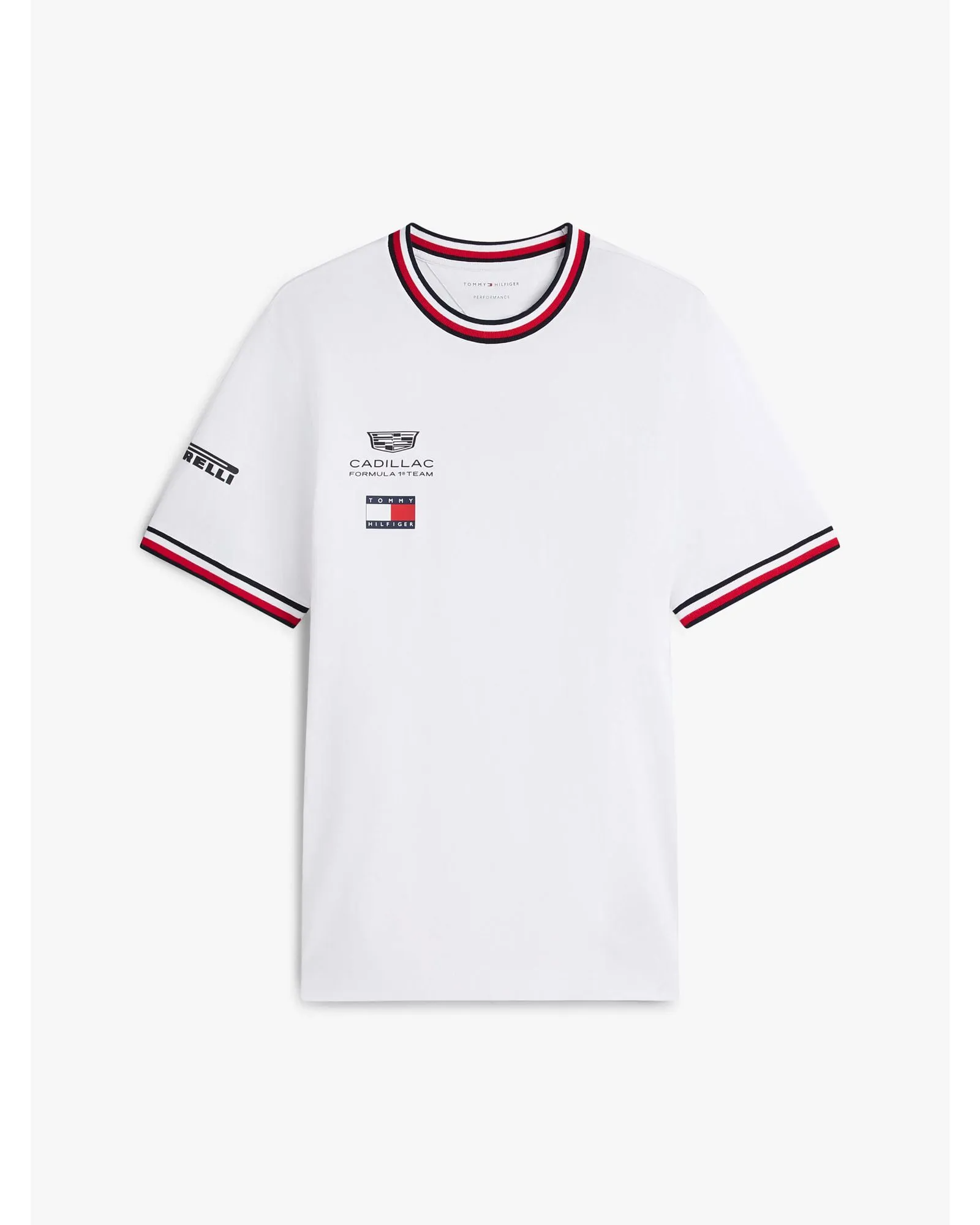 Playera Cadillac F1 Oficial 2026 Blanco