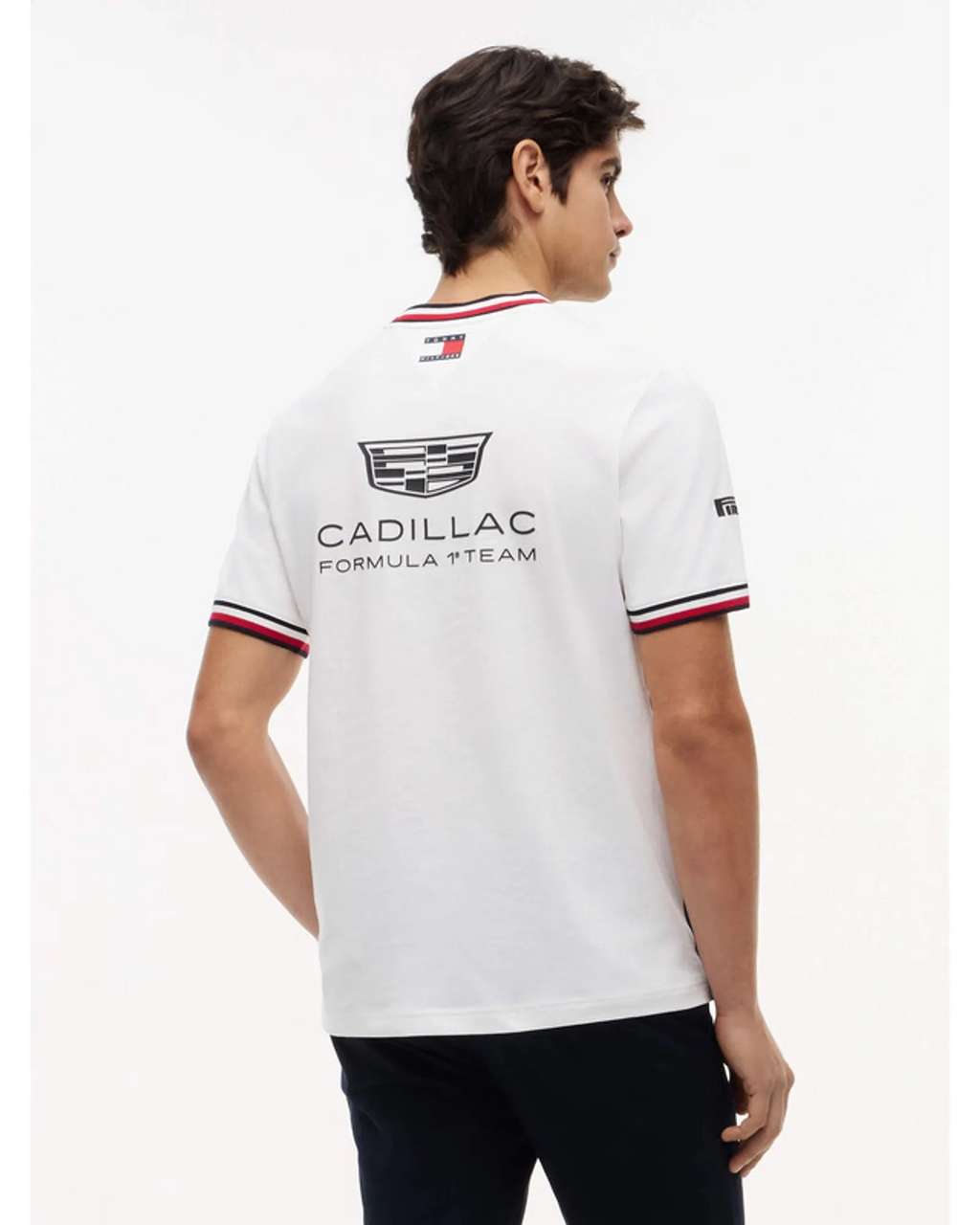 Playera Cadillac F1 Oficial 2026 Blanco