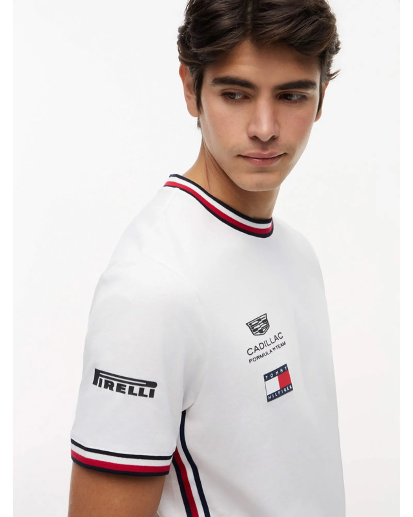 Playera Cadillac F1 Oficial 2026 Blanco