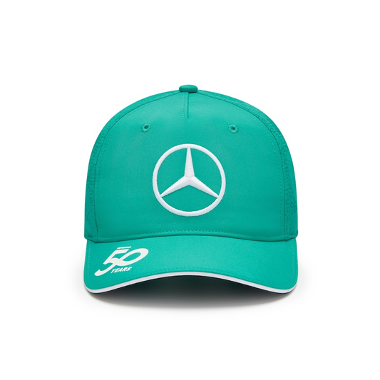 Gorra Team Mercedes AMG Petronas  50 Aniversario F1 2024