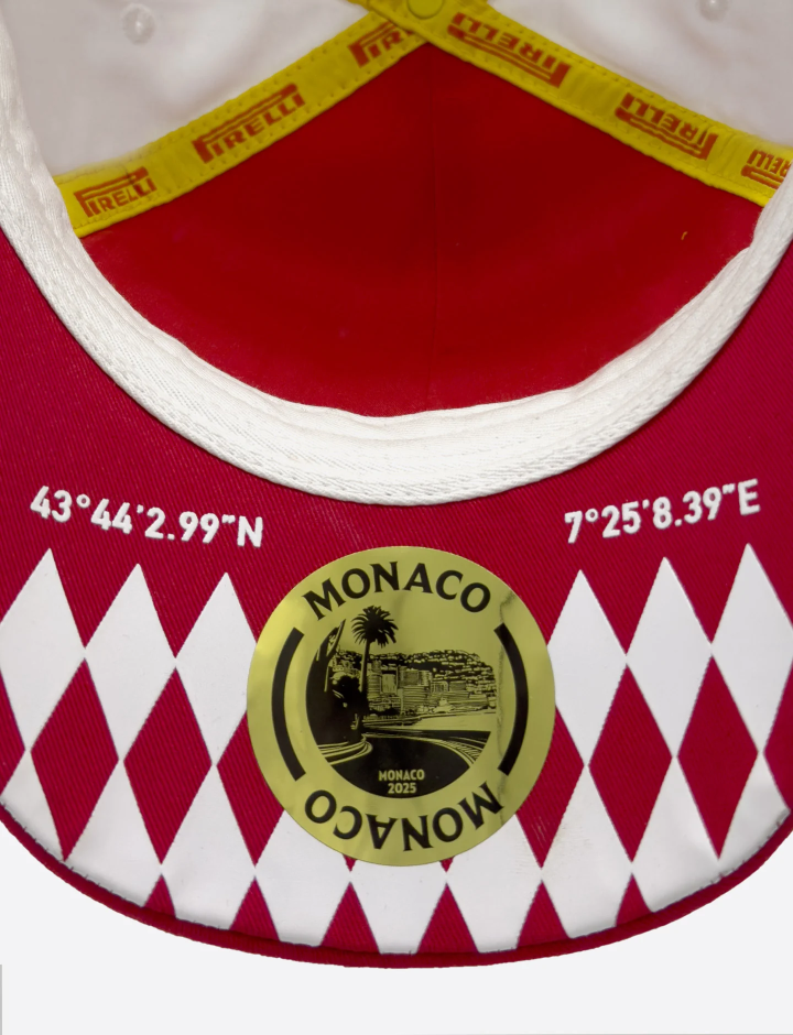 Gorra Pirelli Podium  Edición Especial Mónaco