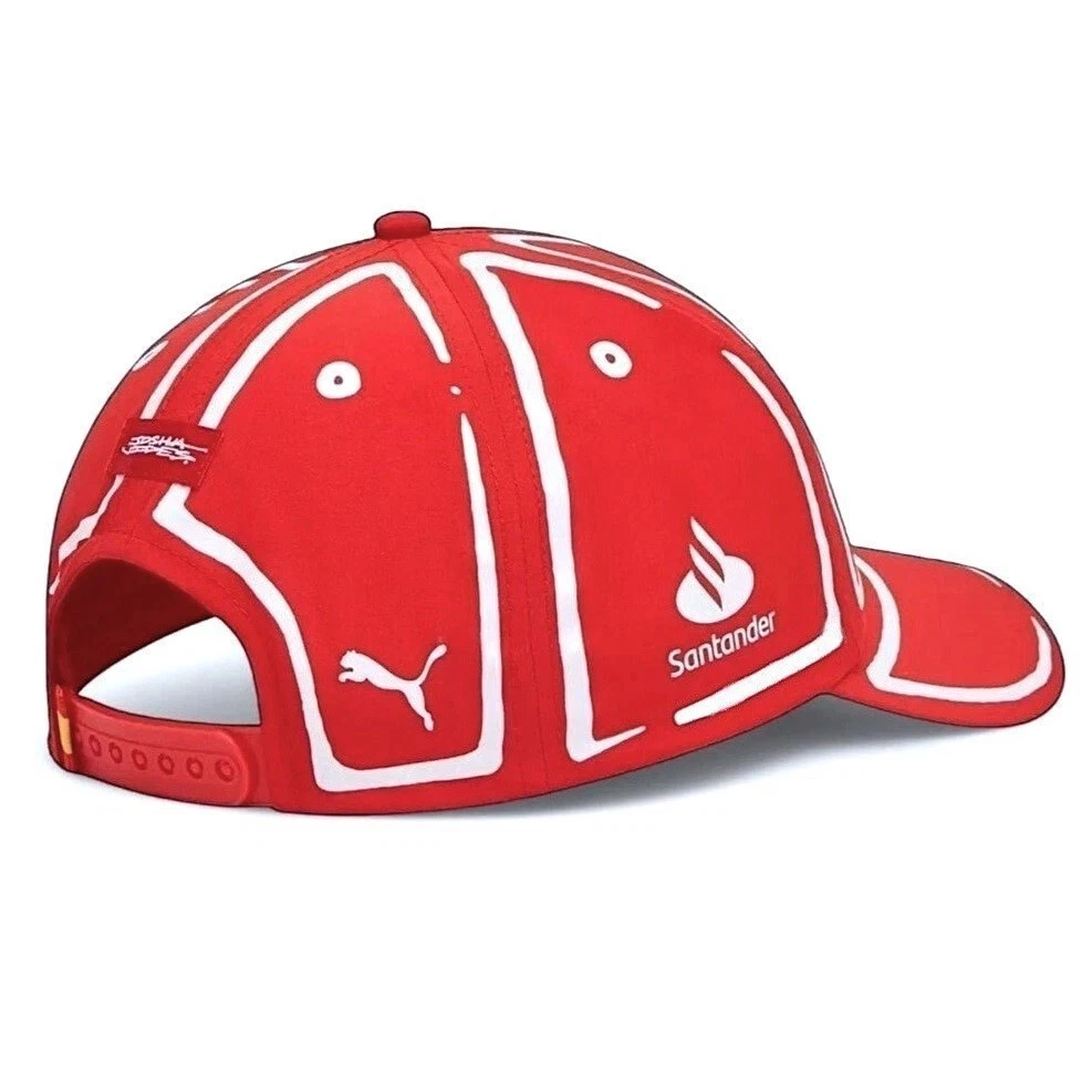 Gorra Scuderia Ferrari x Joshua Vides Las Vegas Sainz 2023