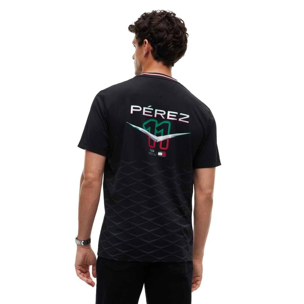 Playera Checo Pérez Cadillac F1 México GP 2026 Negra